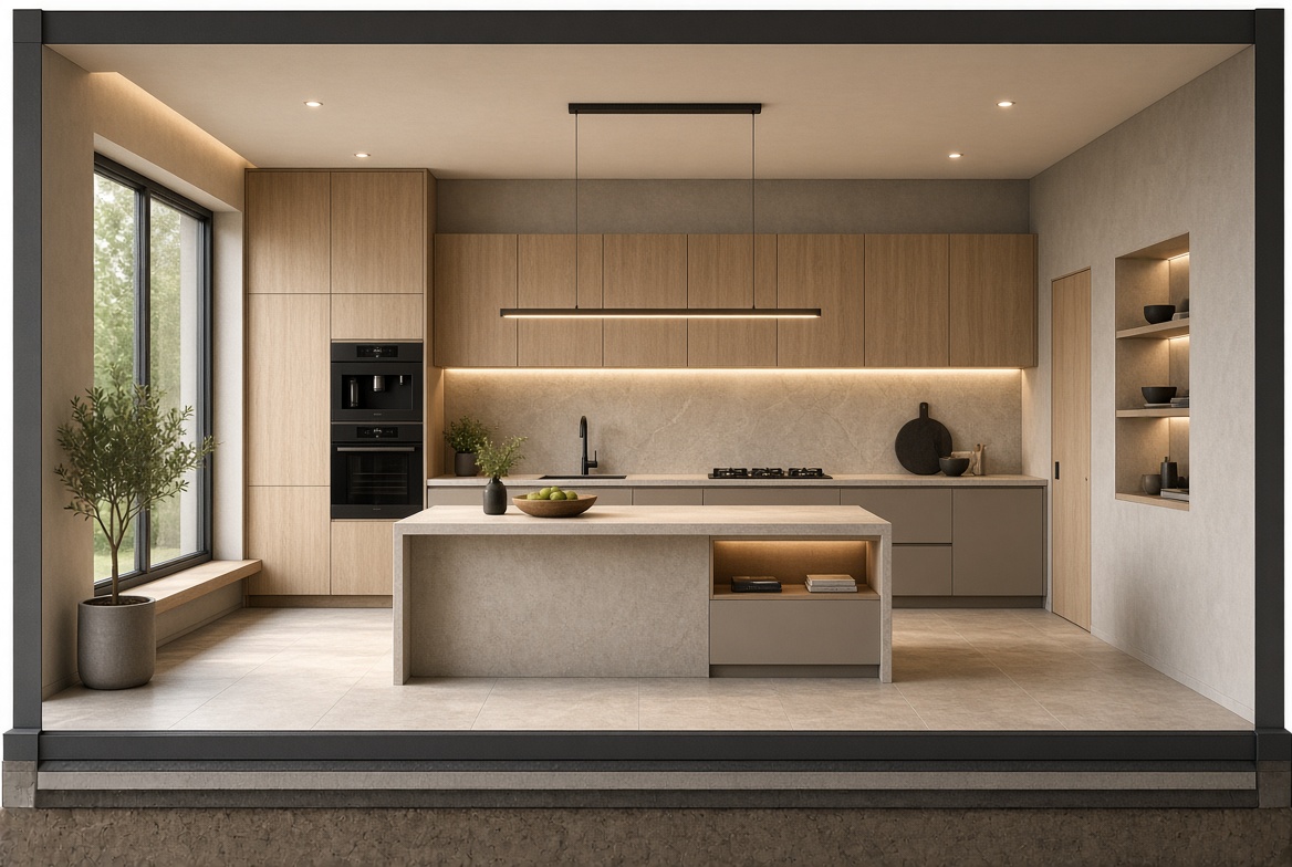 [PROJECT 6 TITLE] kitchen interior